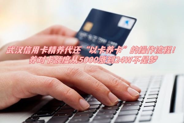 武汉信用卡精养代还“以卡养卡”的操作流程！养对卡额度从5000涨到24W不是梦